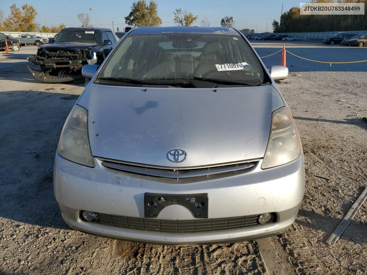 2008 Toyota Prius VIN: JTDKB20U783348499 Lot: 77106794