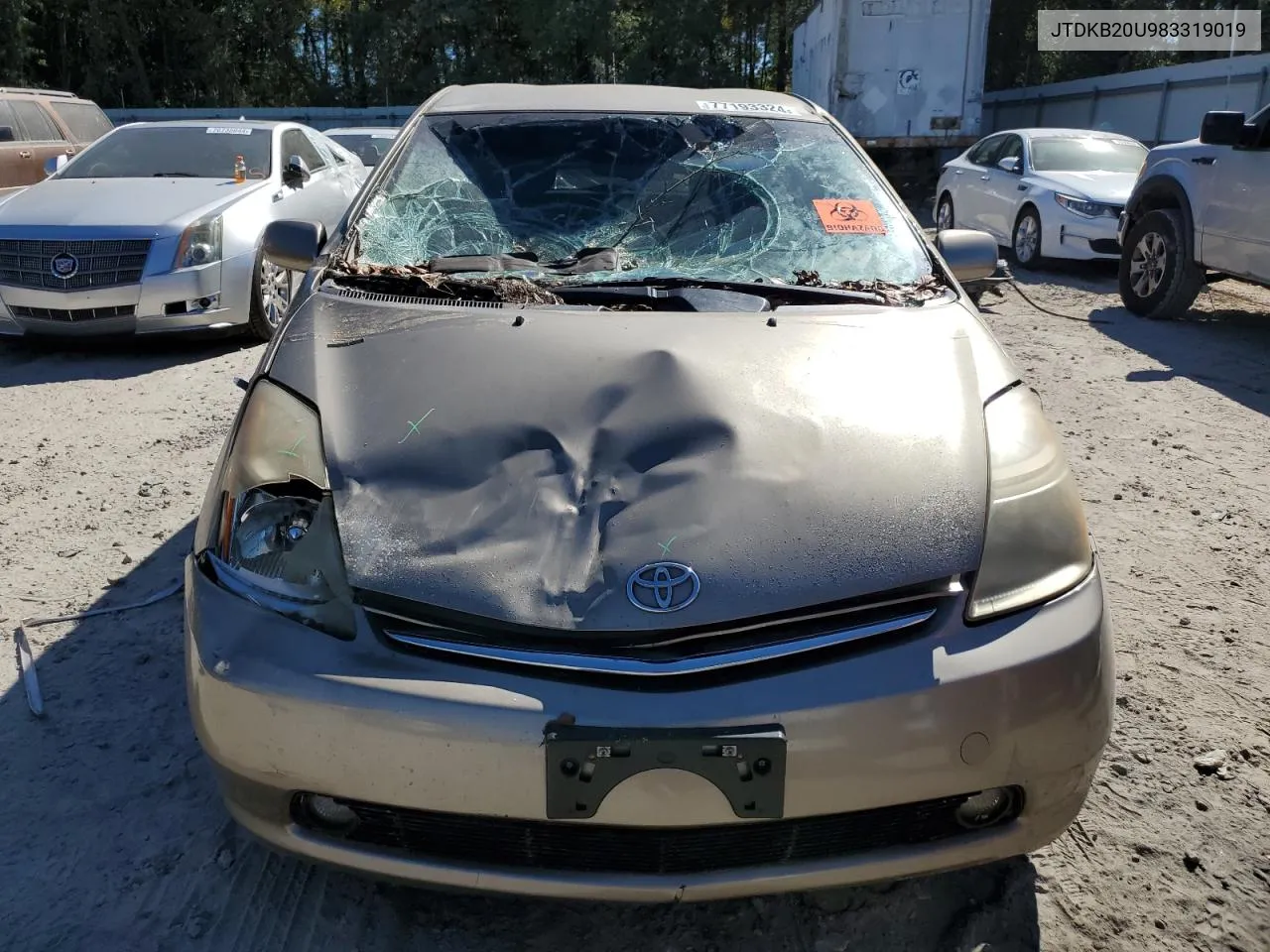 JTDKB20U983319019 2008 Toyota Prius