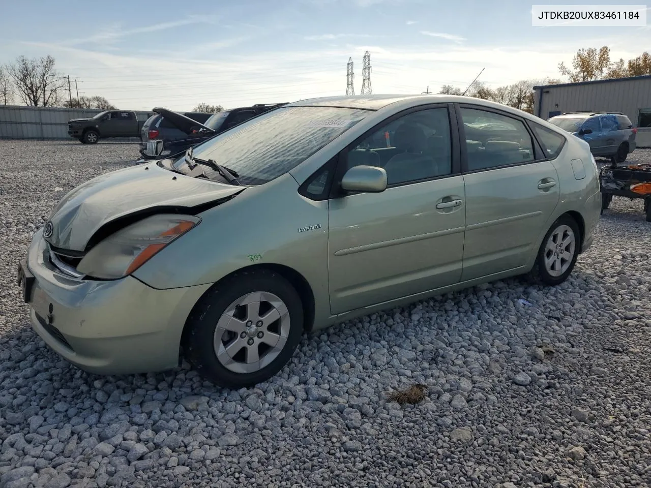 JTDKB20UX83461184 2008 Toyota Prius