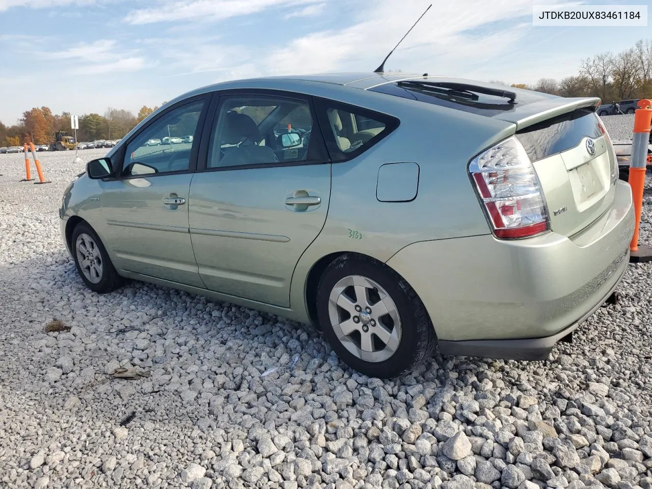 JTDKB20UX83461184 2008 Toyota Prius