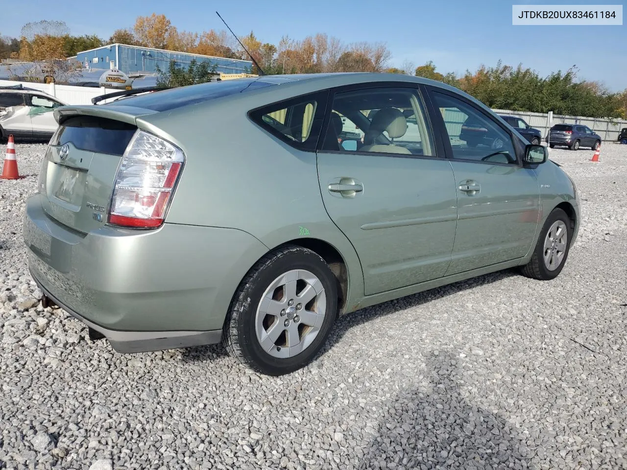 JTDKB20UX83461184 2008 Toyota Prius