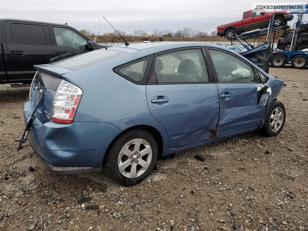 2008 Toyota Prius VIN: JTDKB20U287796139 Lot: 77432064