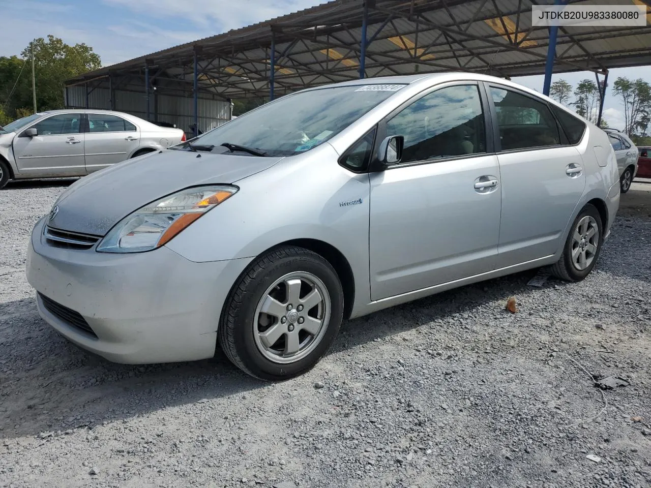 2008 Toyota Prius VIN: JTDKB20U983380080 Lot: 77437244