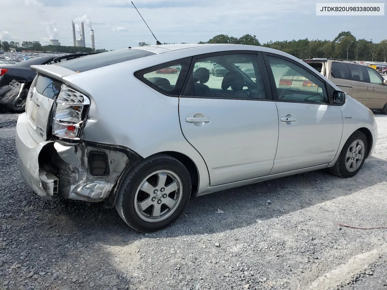 2008 Toyota Prius VIN: JTDKB20U983380080 Lot: 77437244