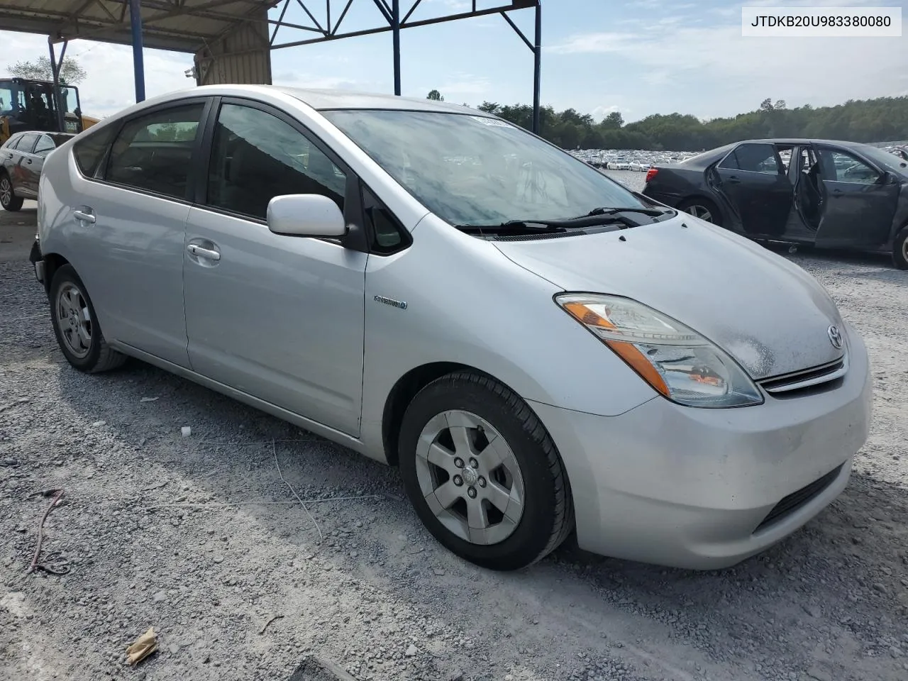 2008 Toyota Prius VIN: JTDKB20U983380080 Lot: 77437244