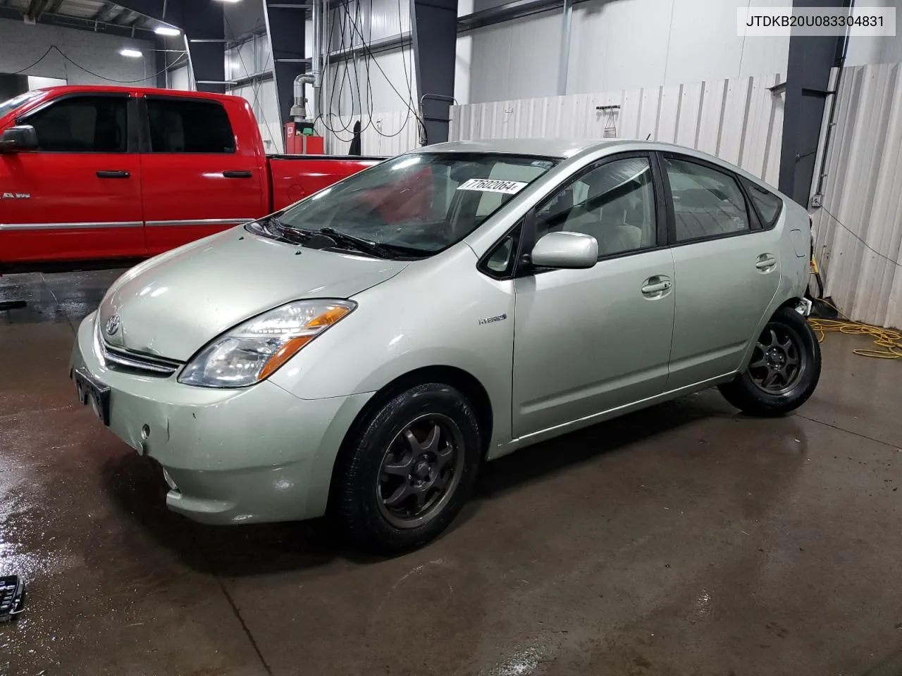 2008 Toyota Prius VIN: JTDKB20U083304831 Lot: 77602064