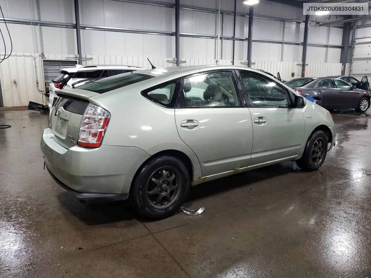 2008 Toyota Prius VIN: JTDKB20U083304831 Lot: 77602064