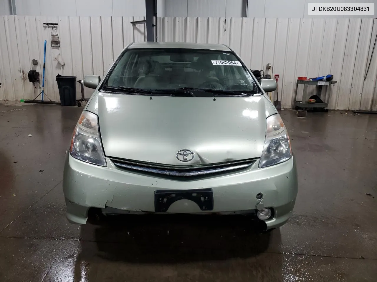 2008 Toyota Prius VIN: JTDKB20U083304831 Lot: 77602064