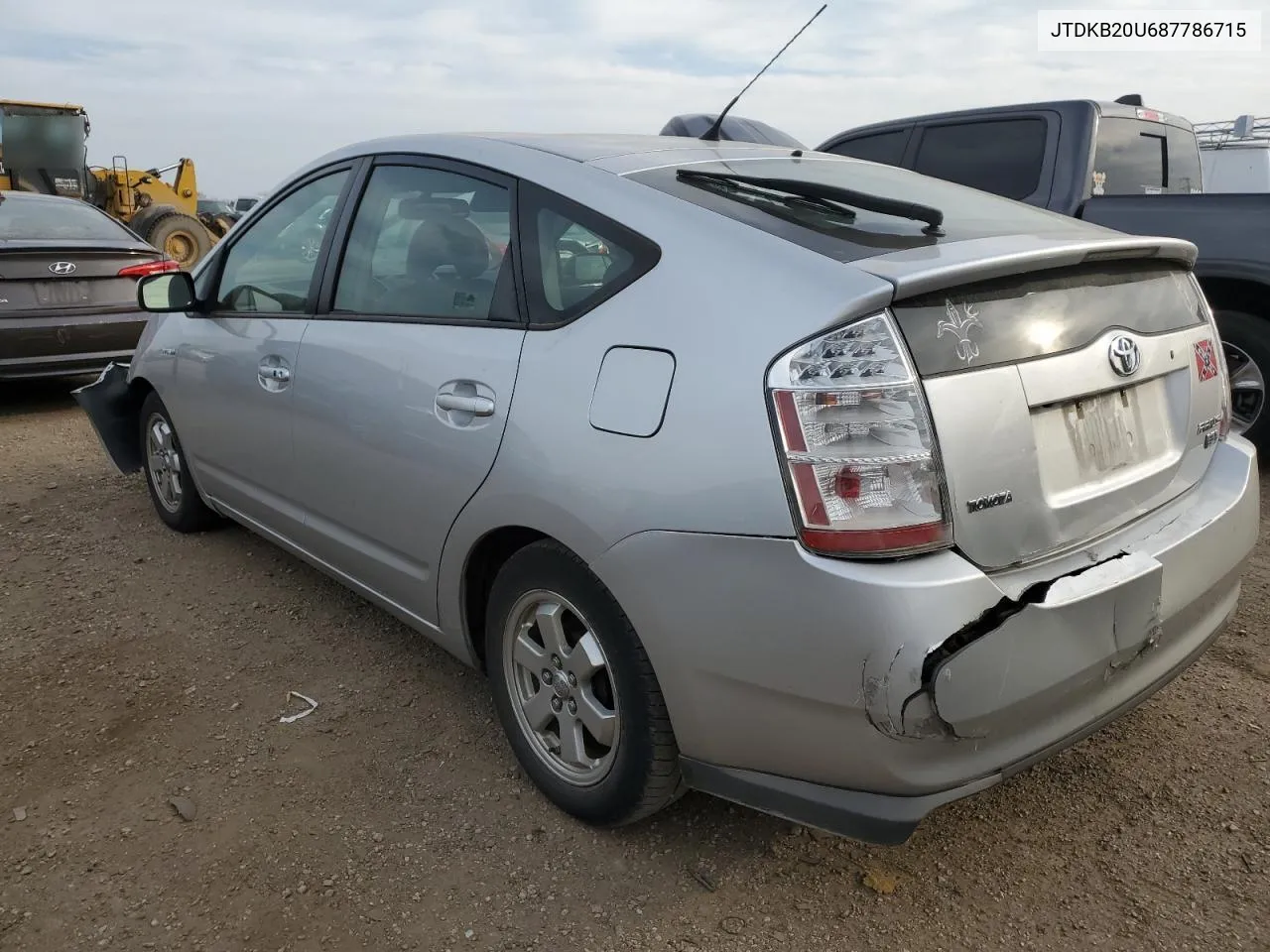 2008 Toyota Prius VIN: JTDKB20U687786715 Lot: 77617164