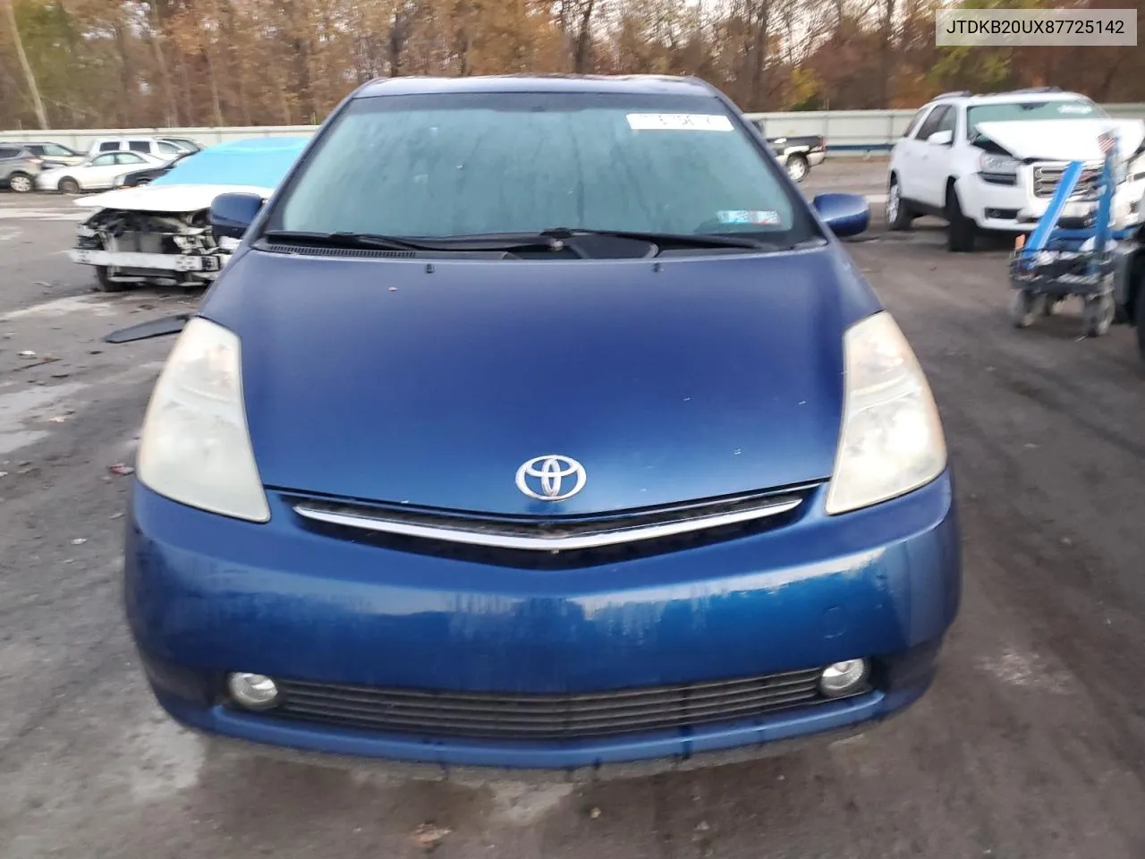 2008 Toyota Prius VIN: JTDKB20UX87725142 Lot: 77675674