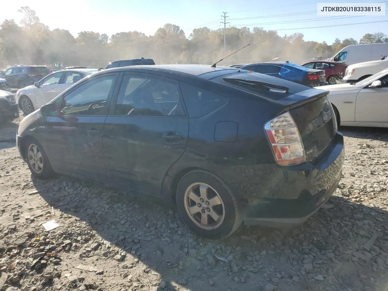 2008 Toyota Prius VIN: JTDKB20U183338115 Lot: 77880574