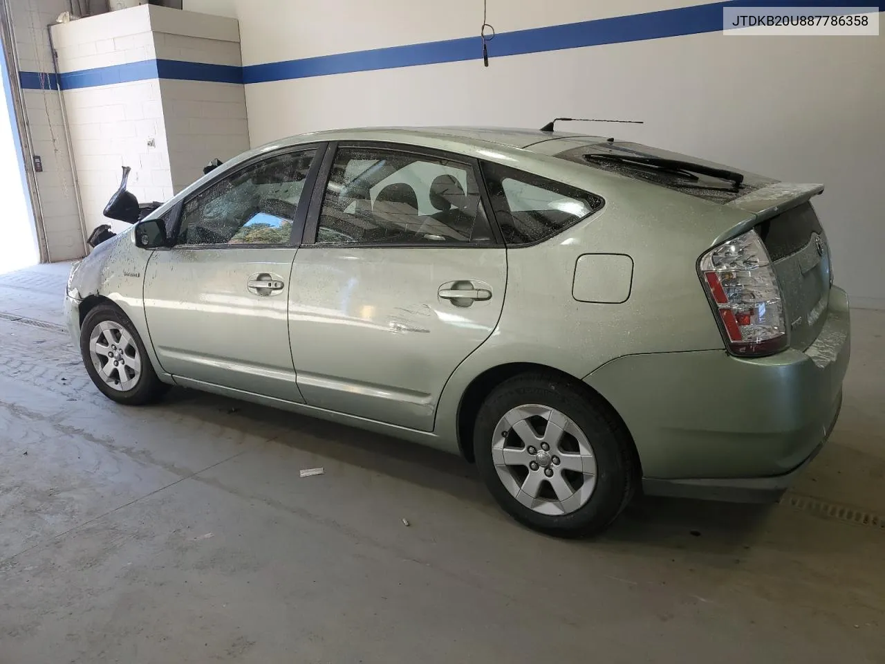 2008 Toyota Prius VIN: JTDKB20U887786358 Lot: 77884464