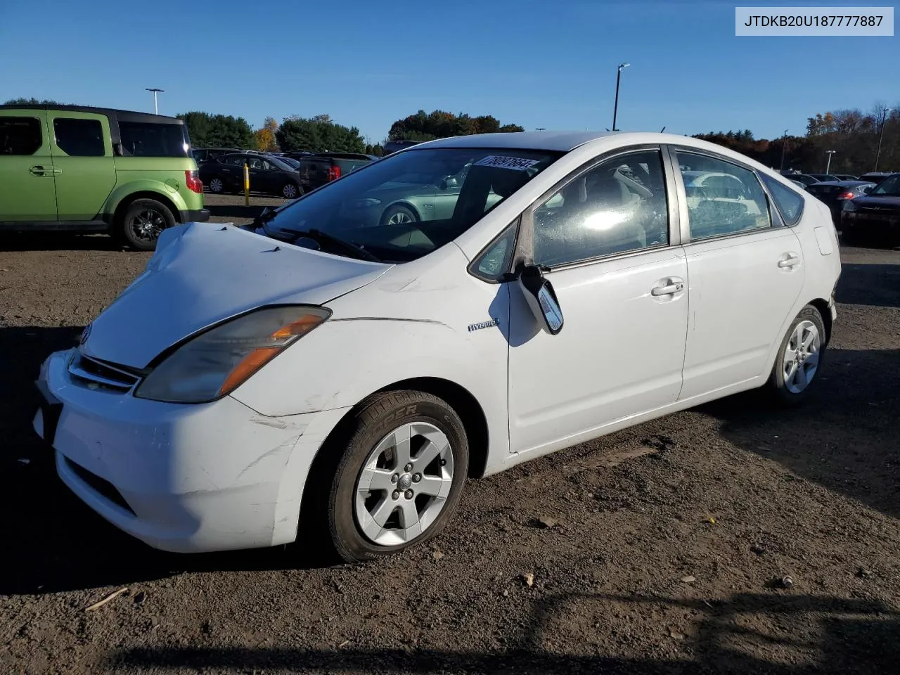 2008 Toyota Prius VIN: JTDKB20U187777887 Lot: 78097664