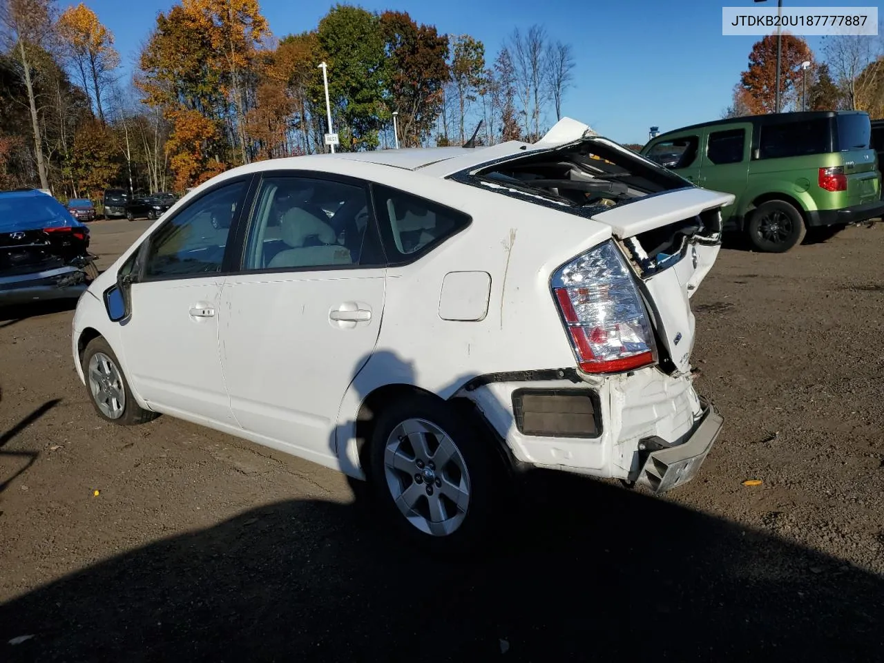 2008 Toyota Prius VIN: JTDKB20U187777887 Lot: 78097664