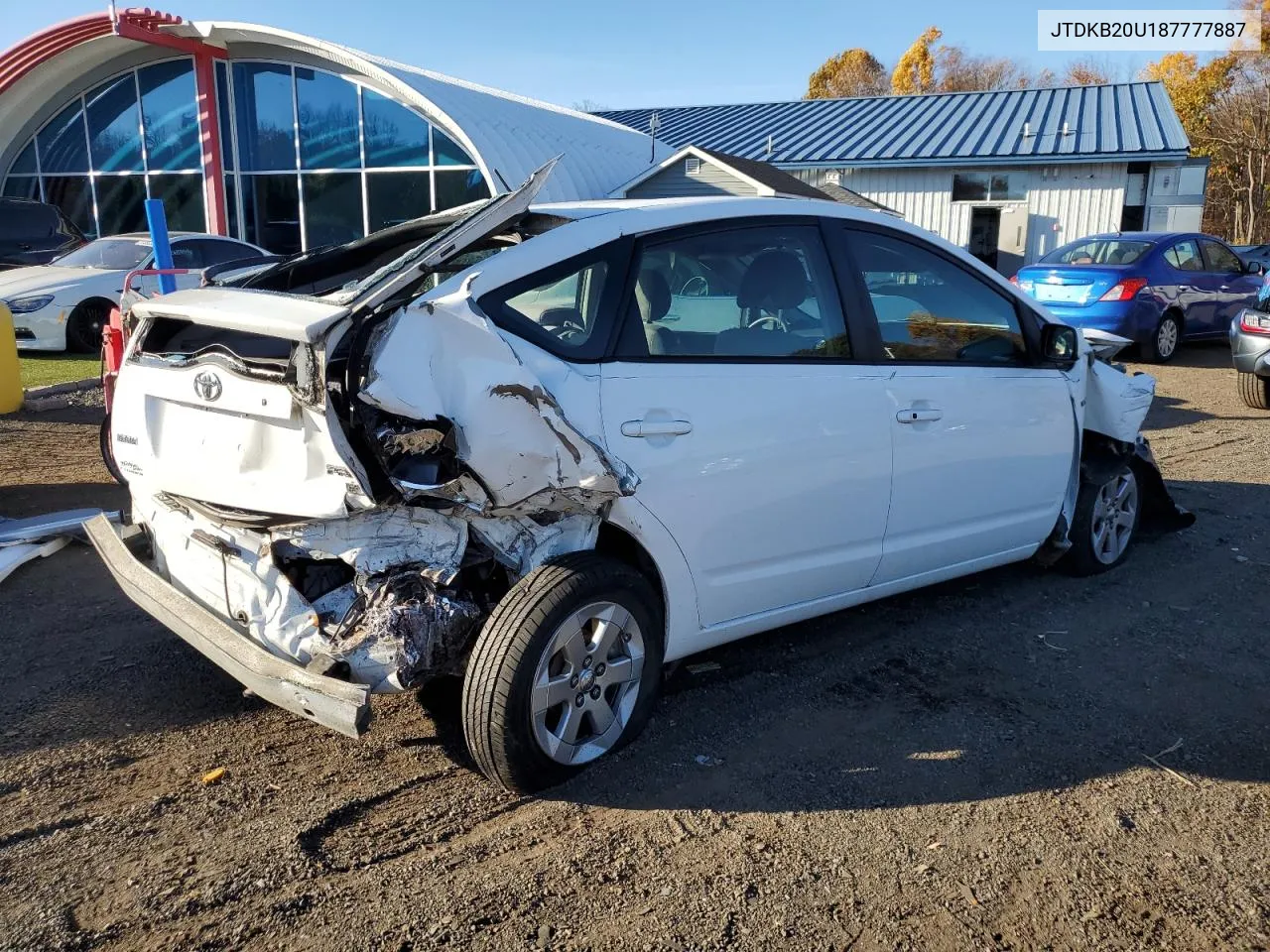 2008 Toyota Prius VIN: JTDKB20U187777887 Lot: 78097664