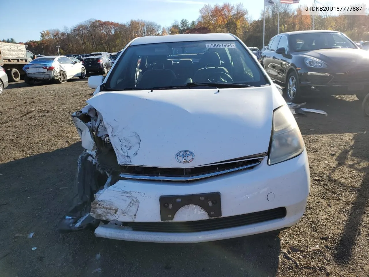 2008 Toyota Prius VIN: JTDKB20U187777887 Lot: 78097664