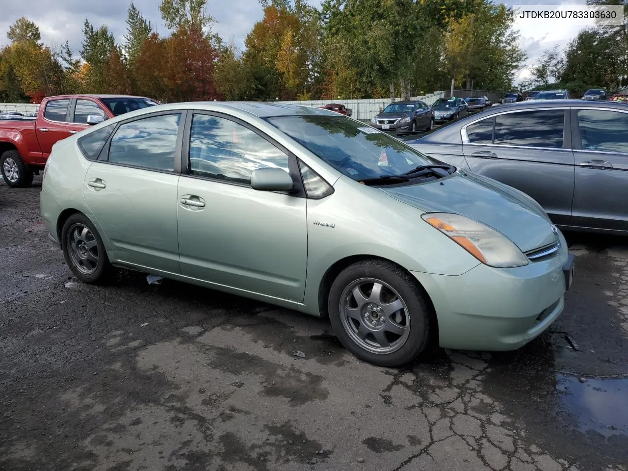 JTDKB20U783303630 2008 Toyota Prius