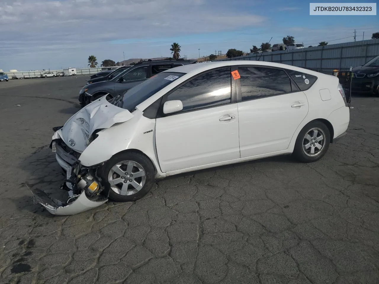 2008 Toyota Prius VIN: JTDKB20U783432323 Lot: 78378914