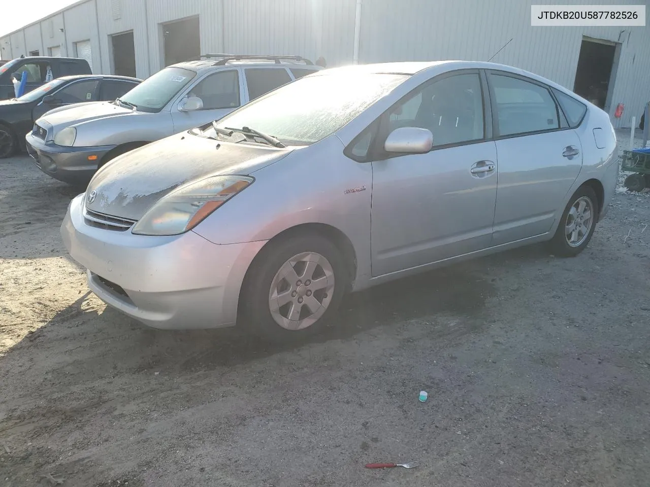 2008 Toyota Prius VIN: JTDKB20U587782526 Lot: 78581264