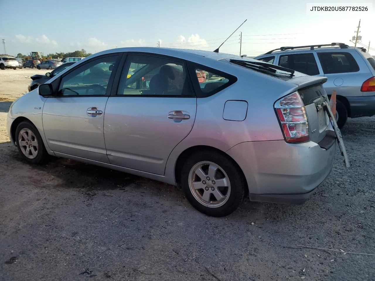 2008 Toyota Prius VIN: JTDKB20U587782526 Lot: 78581264