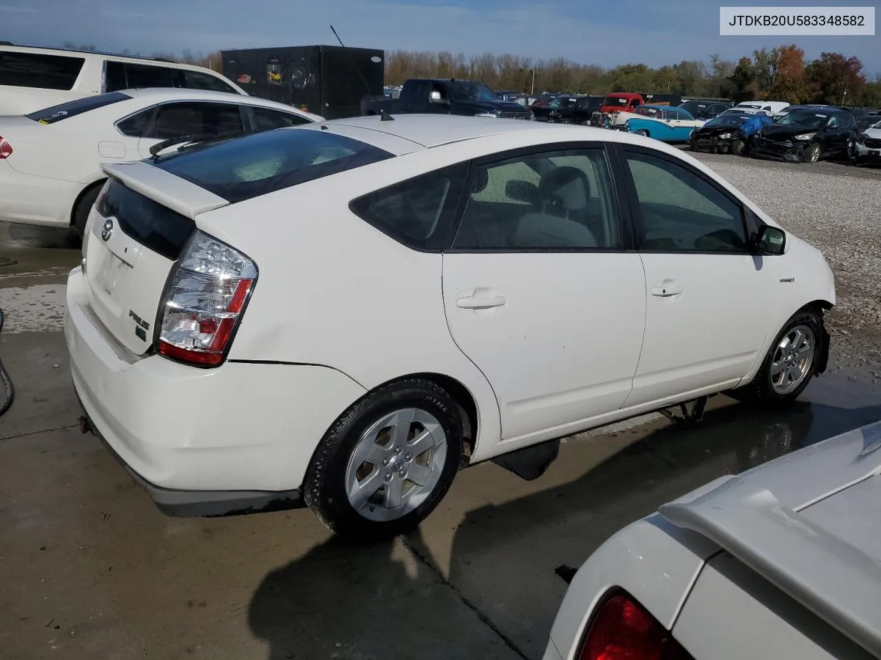 2008 Toyota Prius VIN: JTDKB20U583348582 Lot: 79031694