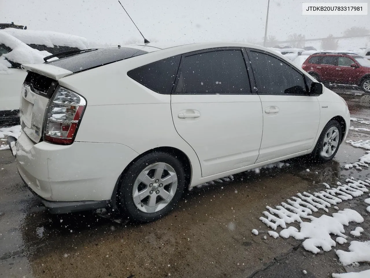 2008 Toyota Prius VIN: JTDKB20U783317981 Lot: 79247984