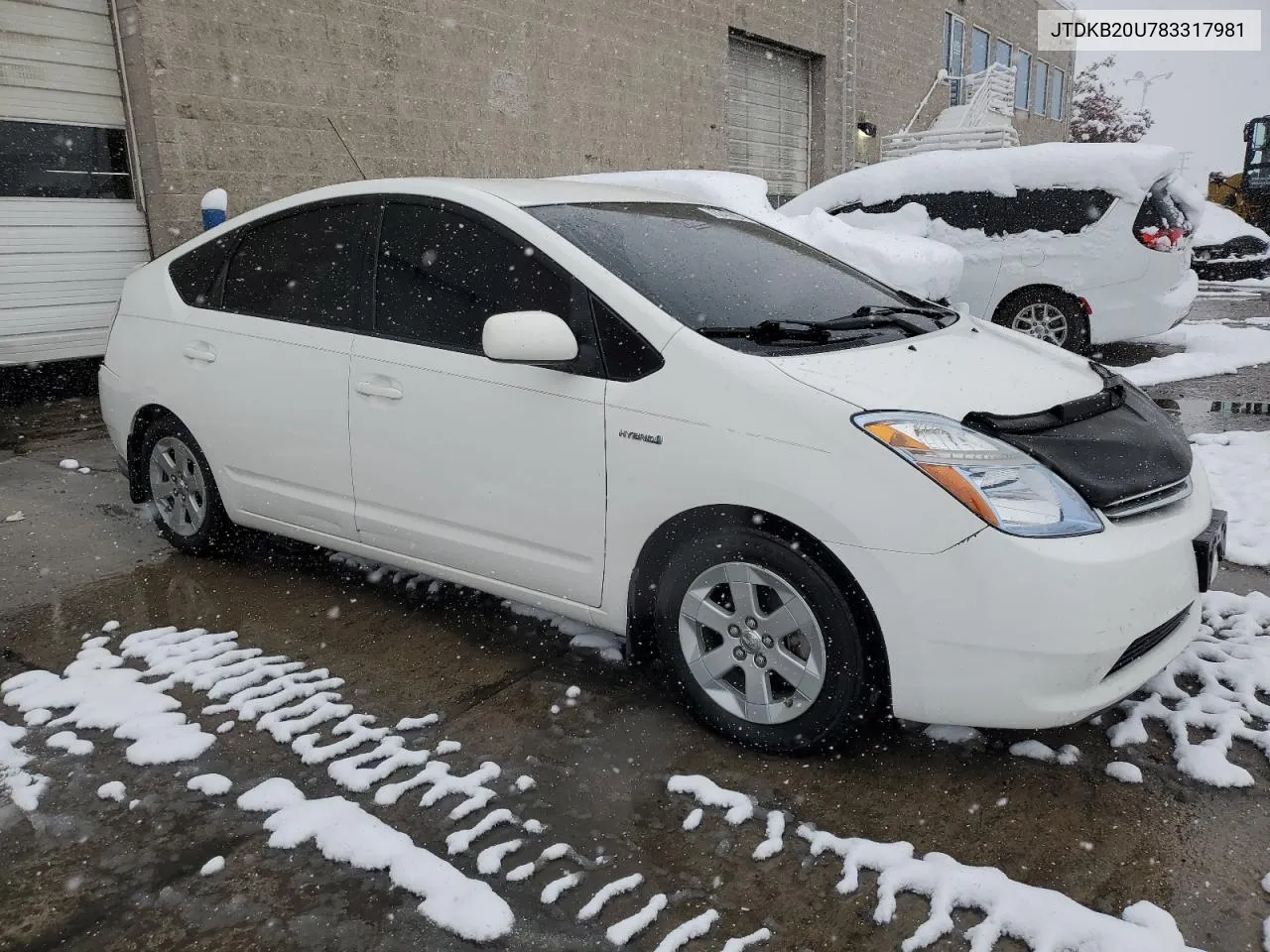 2008 Toyota Prius VIN: JTDKB20U783317981 Lot: 79247984