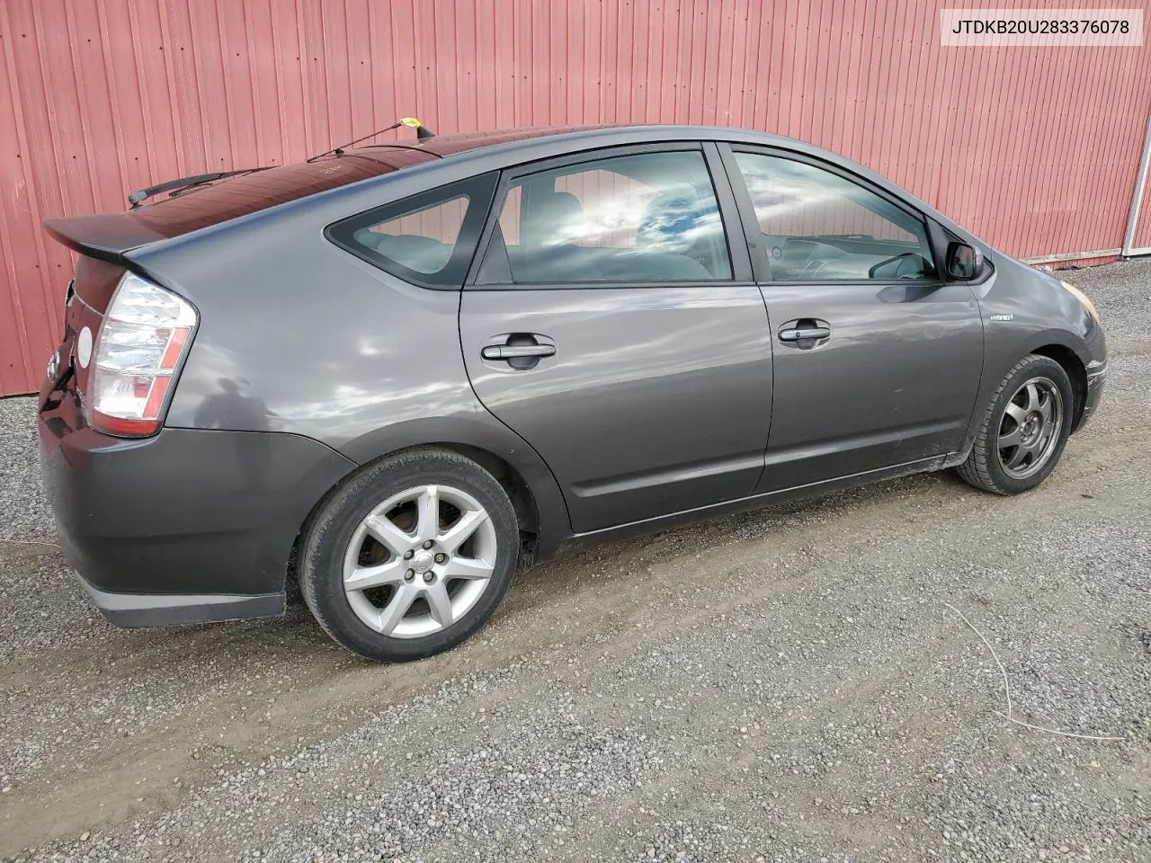 2008 Toyota Prius VIN: JTDKB20U283376078 Lot: 79267674