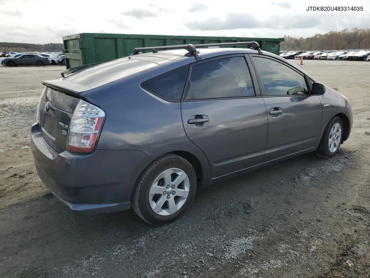 2008 Toyota Prius VIN: JTDKB20U483314035 Lot: 79347884