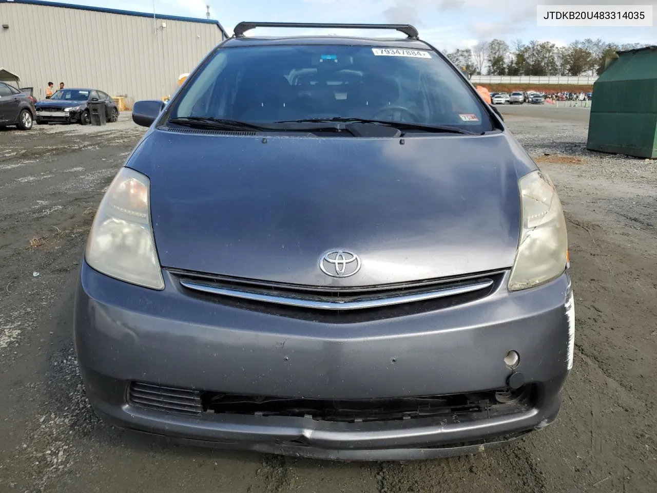 2008 Toyota Prius VIN: JTDKB20U483314035 Lot: 79347884