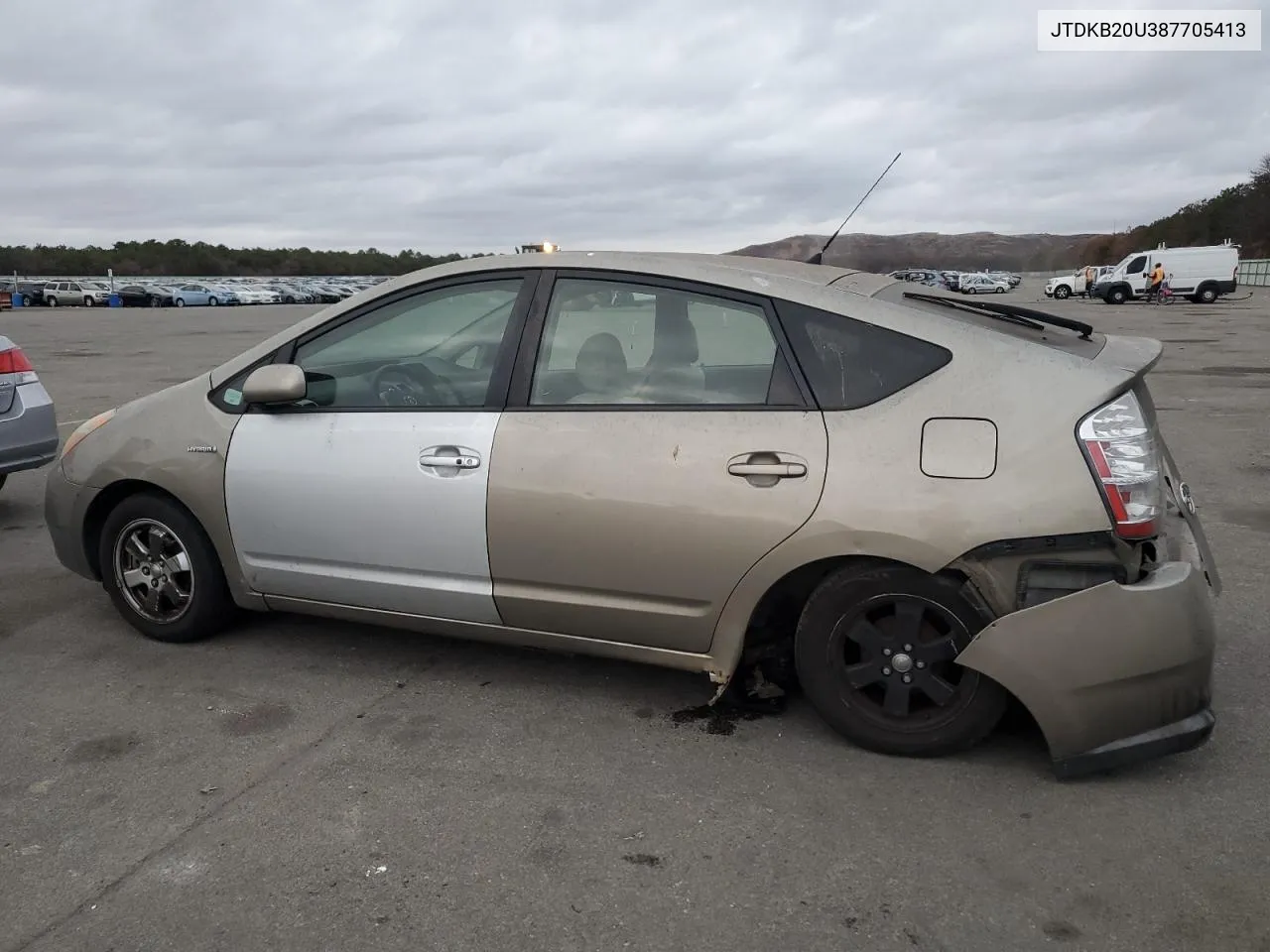 2008 Toyota Prius VIN: JTDKB20U387705413 Lot: 79361484