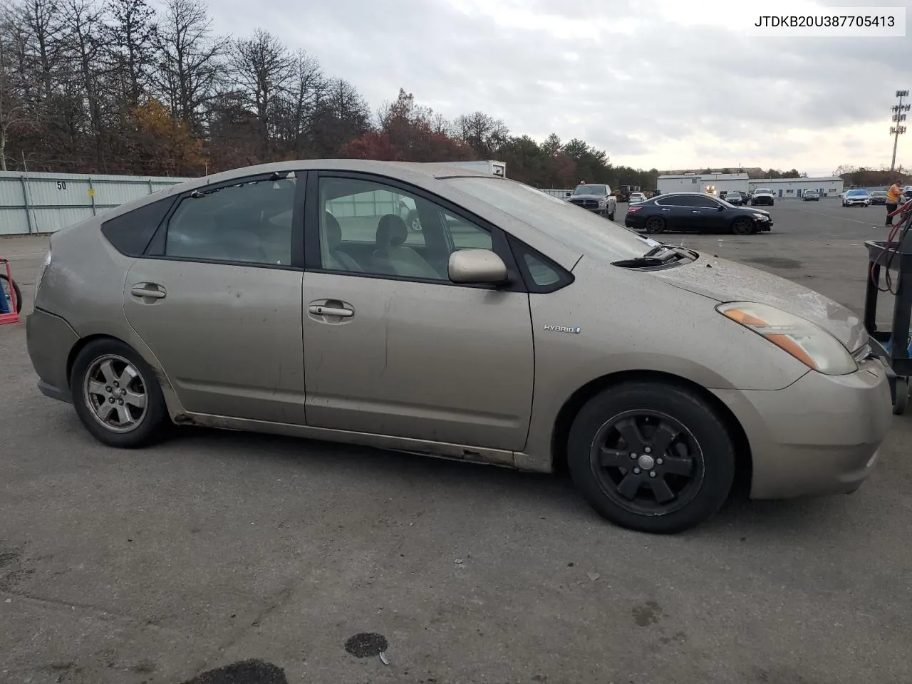 2008 Toyota Prius VIN: JTDKB20U387705413 Lot: 79361484