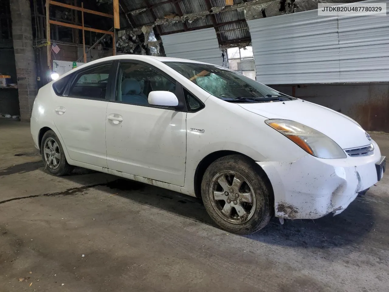 2008 Toyota Prius VIN: JTDKB20U487780329 Lot: 79403564