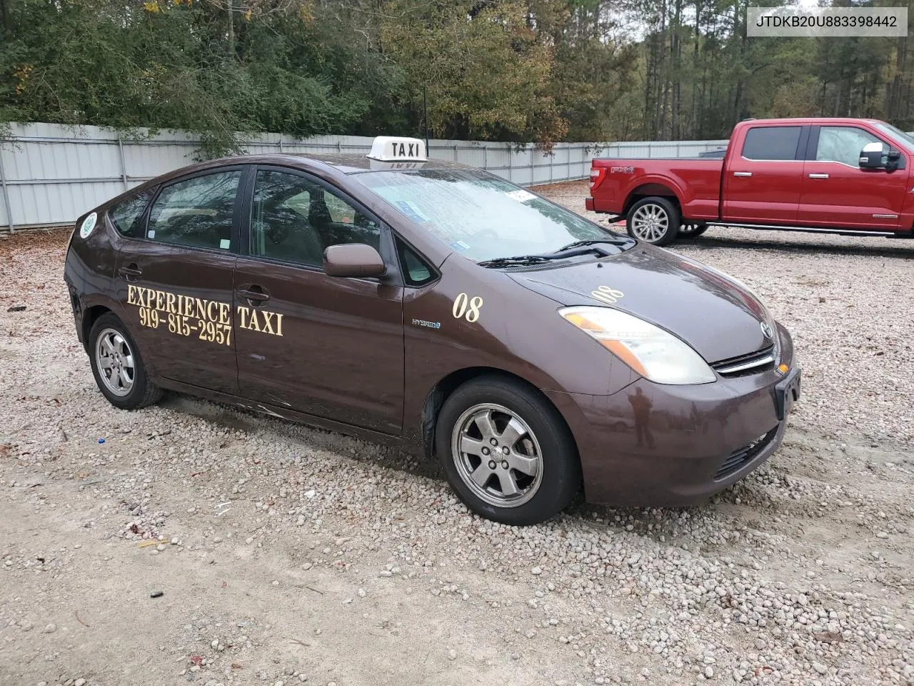 2008 Toyota Prius VIN: JTDKB20U883398442 Lot: 79421734