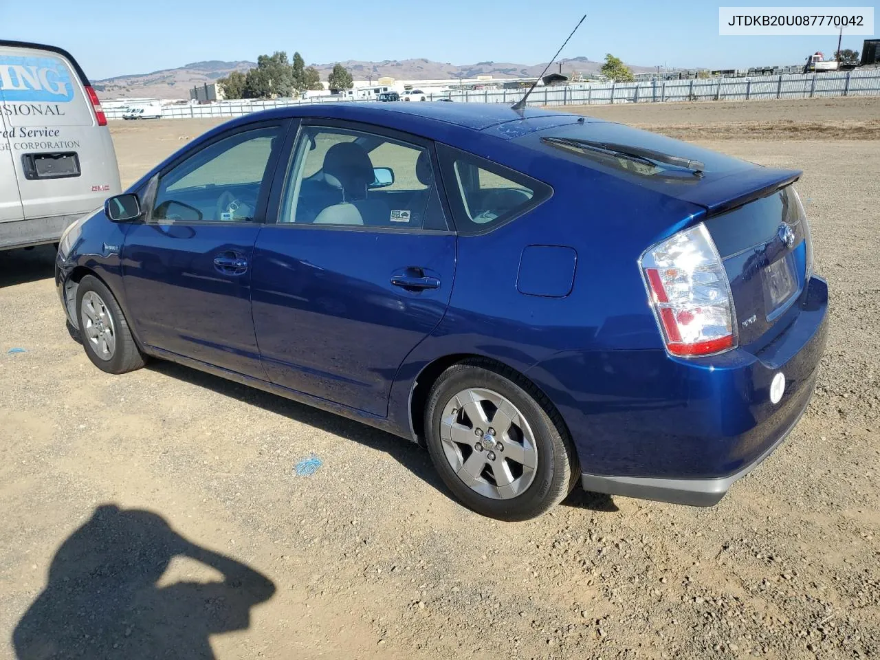 2008 Toyota Prius VIN: JTDKB20U087770042 Lot: 79739414