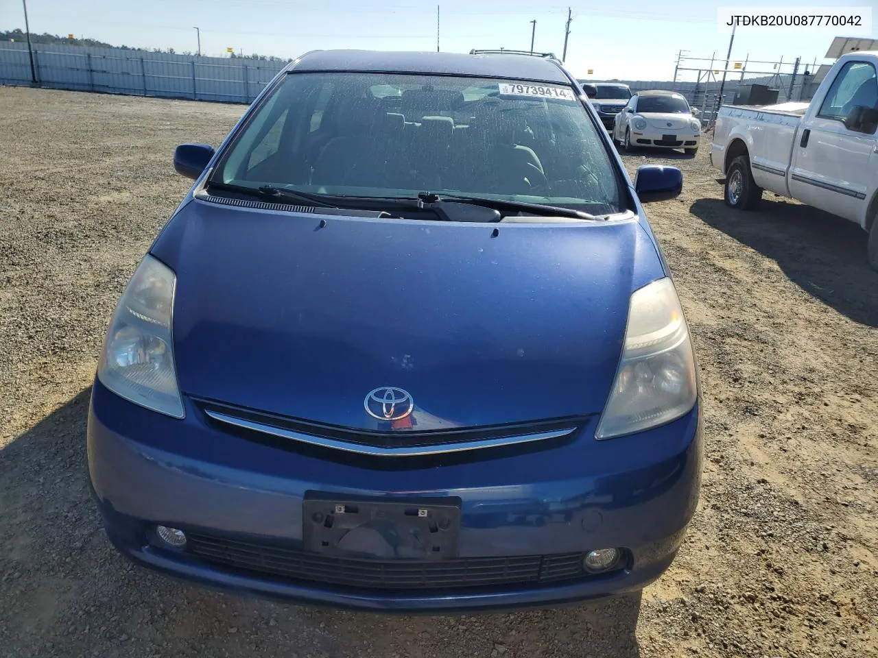 2008 Toyota Prius VIN: JTDKB20U087770042 Lot: 79739414