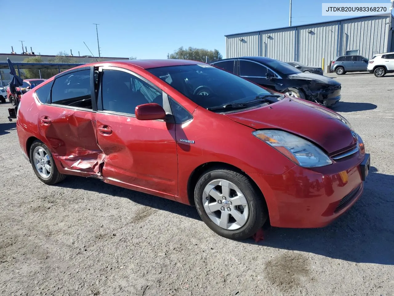 2008 Toyota Prius VIN: JTDKB20U983368270 Lot: 79773024