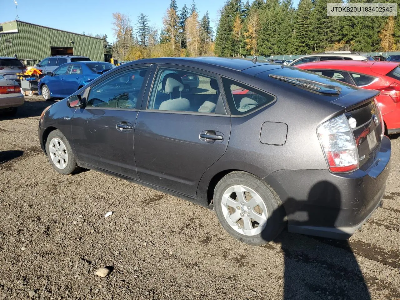 2008 Toyota Prius VIN: JTDKB20U183402945 Lot: 79780884