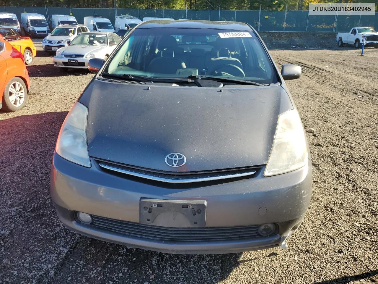 2008 Toyota Prius VIN: JTDKB20U183402945 Lot: 79780884