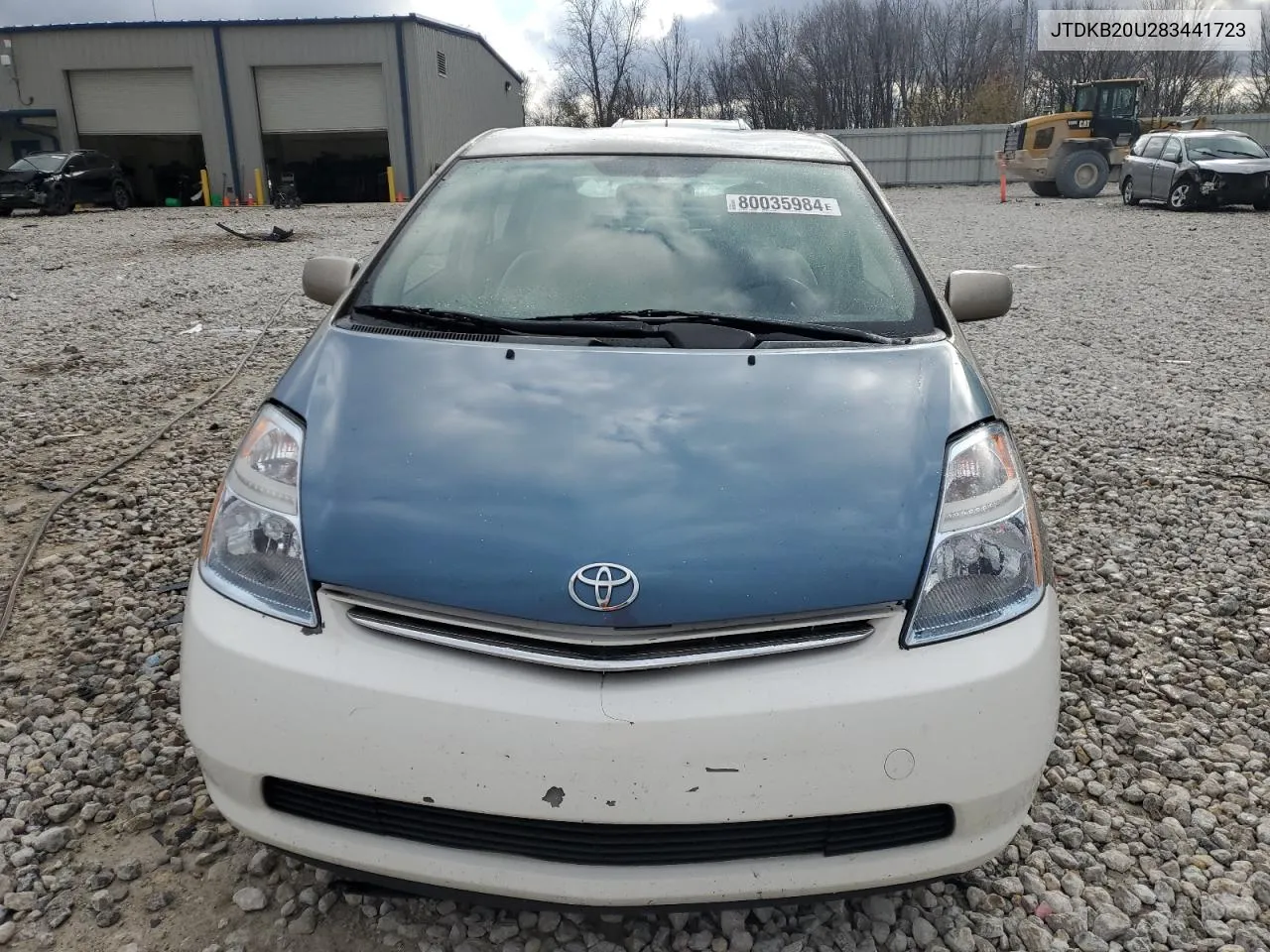 2008 Toyota Prius VIN: JTDKB20U283441723 Lot: 80035984