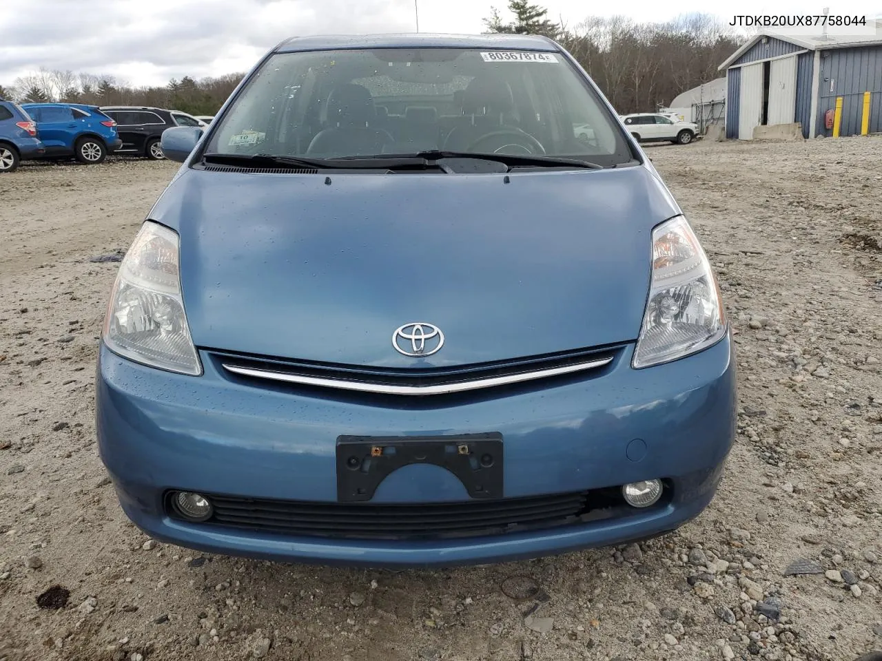 JTDKB20UX87758044 2008 Toyota Prius