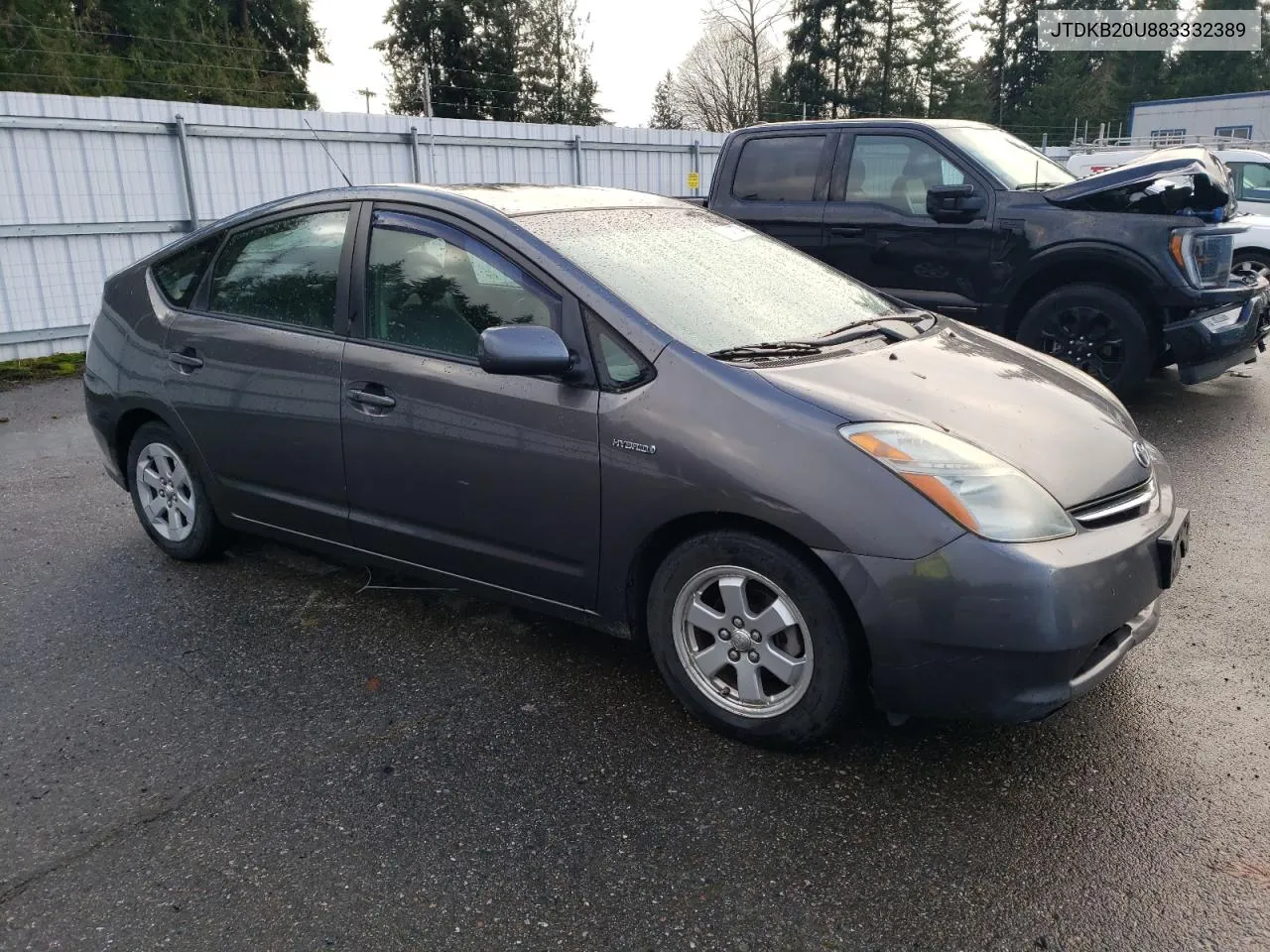 2008 Toyota Prius VIN: JTDKB20U883332389 Lot: 81343274