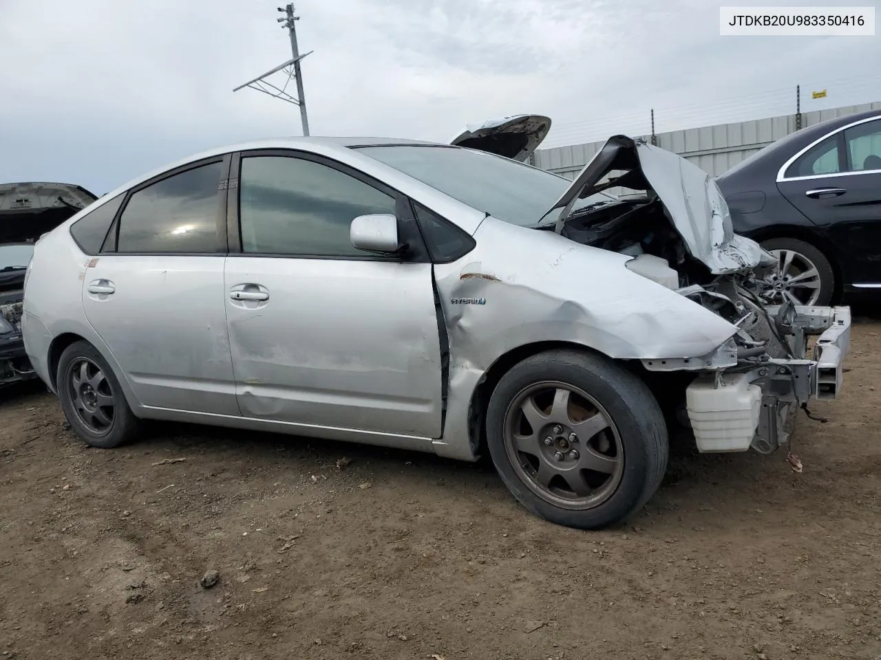 2008 Toyota Prius VIN: JTDKB20U983350416 Lot: 82216073