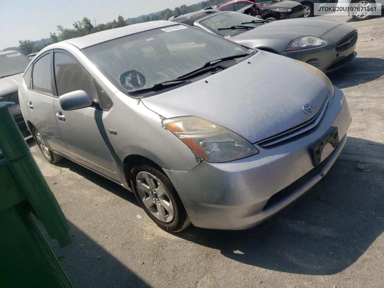 2009 Toyota Prius VIN: JTDKB20U197871561 Lot: 40478214