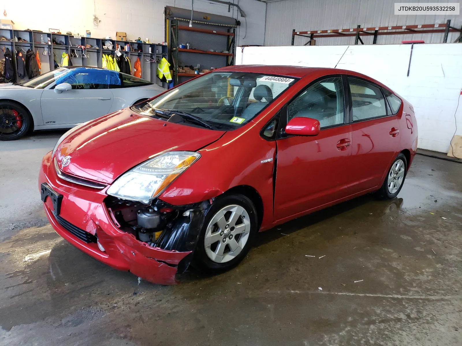 2009 Toyota Prius VIN: JTDKB20U593532258 Lot: 44048804