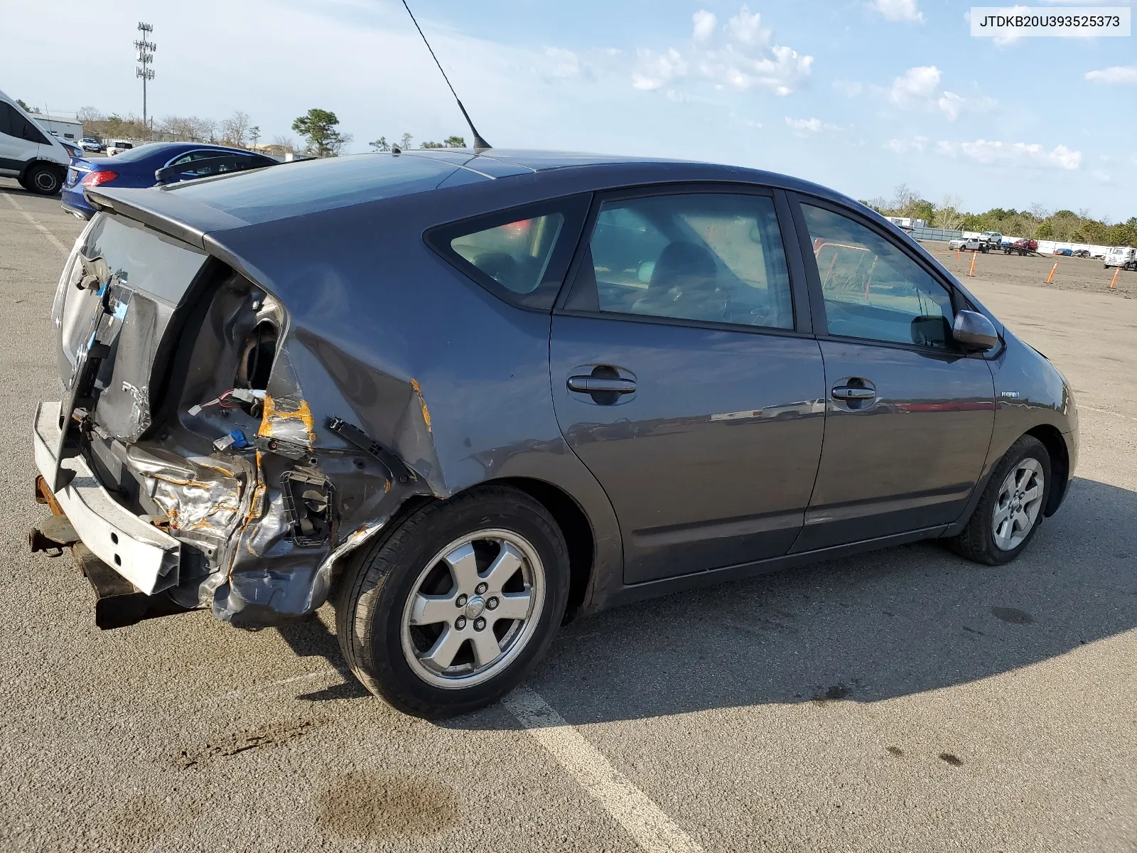 2009 Toyota Prius VIN: JTDKB20U393525373 Lot: 48853814