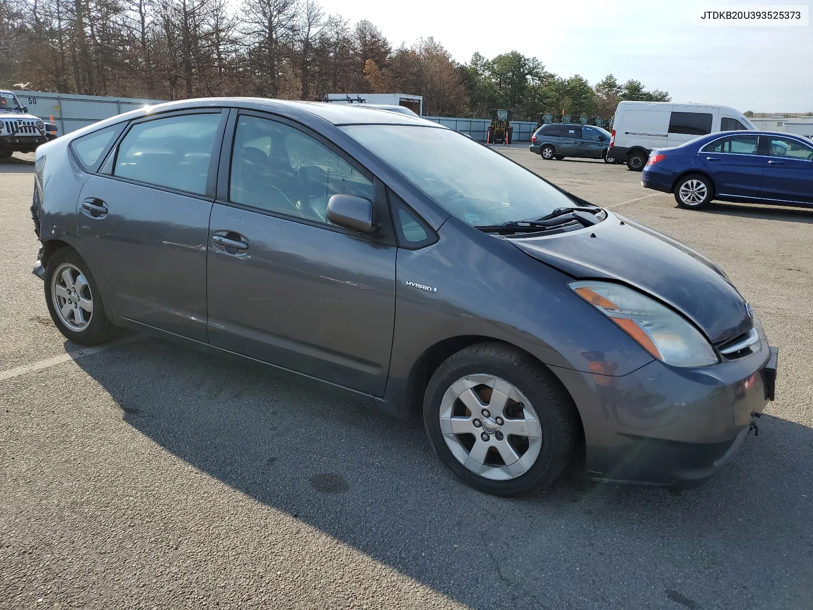 2009 Toyota Prius VIN: JTDKB20U393525373 Lot: 48853814