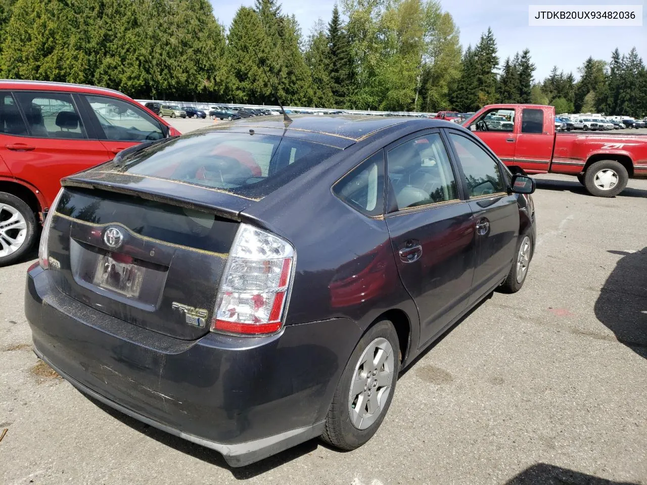 2009 Toyota Prius VIN: JTDKB20UX93482036 Lot: 51910454