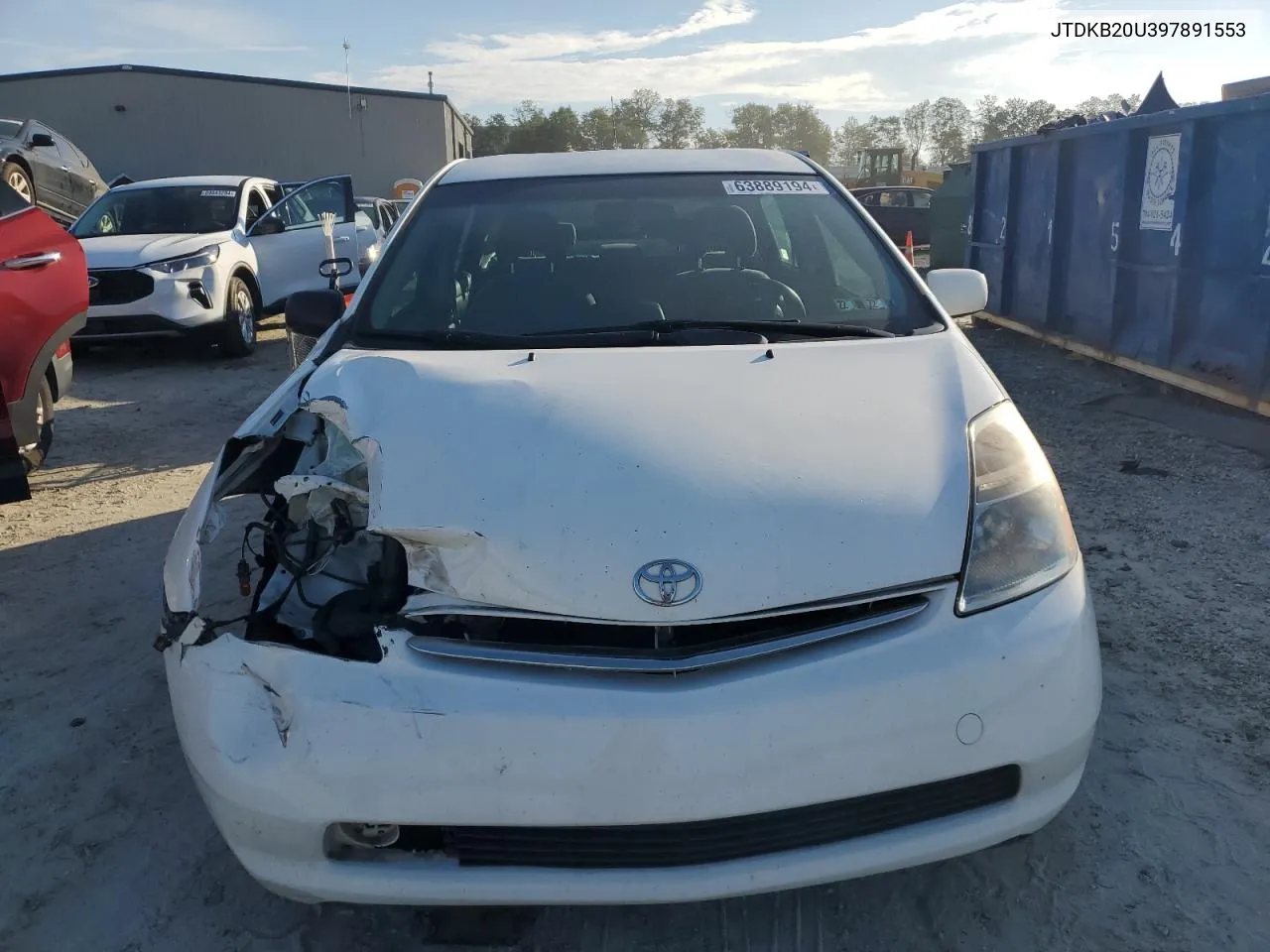 JTDKB20U397891553 2009 Toyota Prius