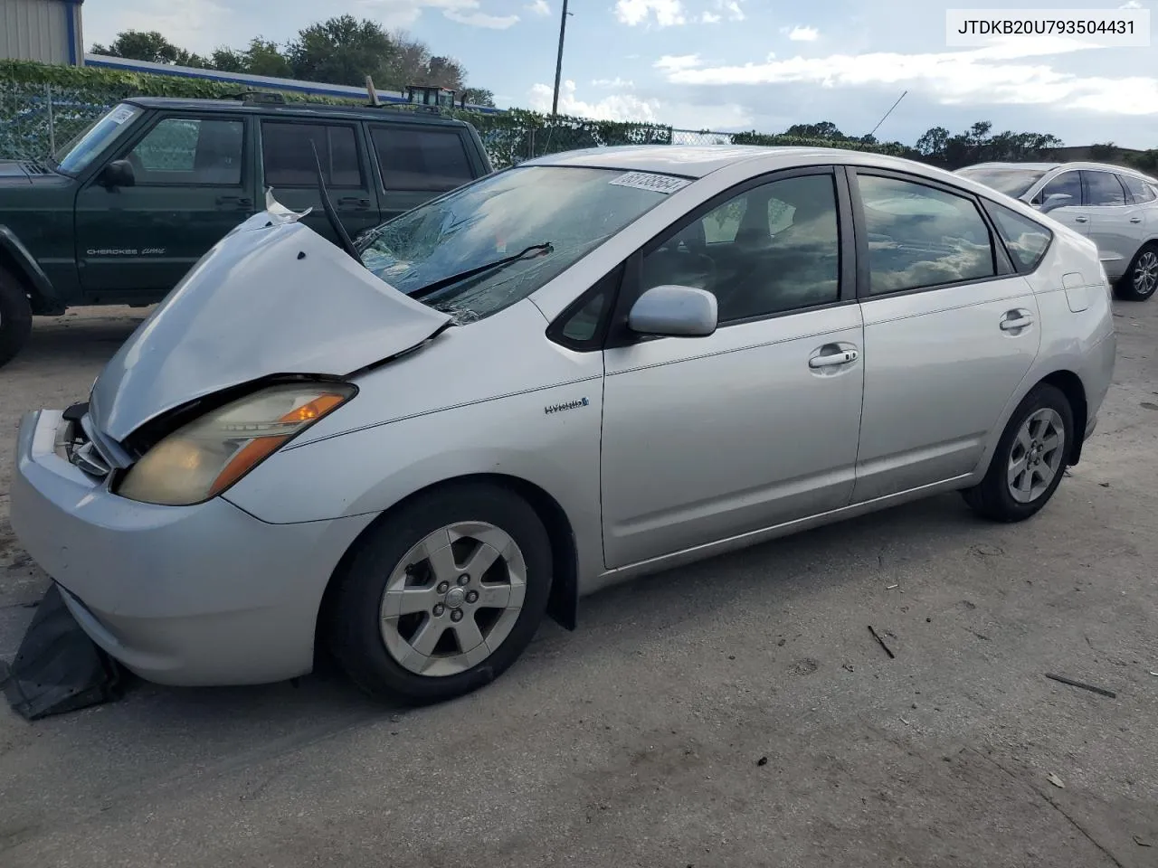 2009 Toyota Prius VIN: JTDKB20U793504431 Lot: 65138564